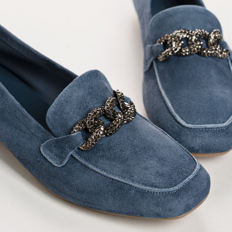 Loafers Holding in suede - Allure Preppy