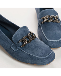 Loafers Holding in suede - Allure Preppy