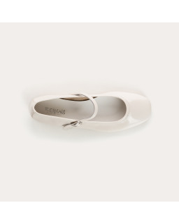 Honor Naplak Leather Mary Janes | Reqins