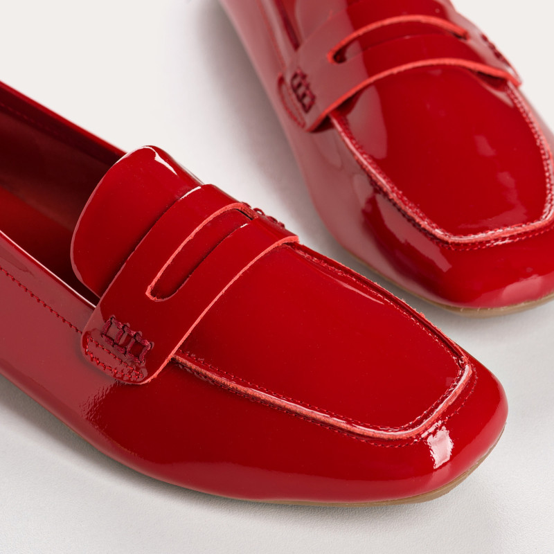 Hema Patent Leather Loafers | Reqins