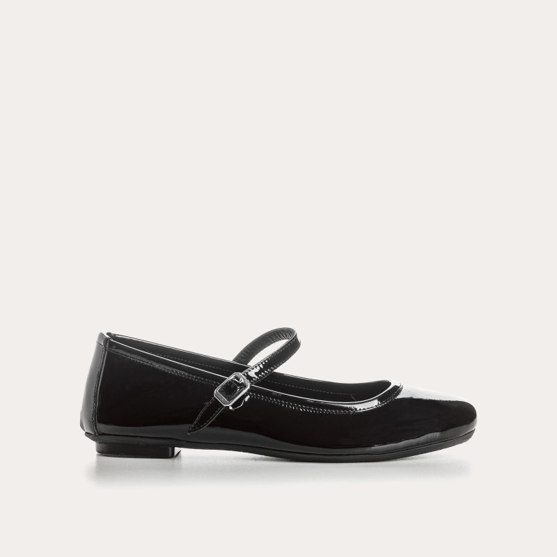 Mary Janes Honor cuir vernis – couleurs pastel & pop | Reqins