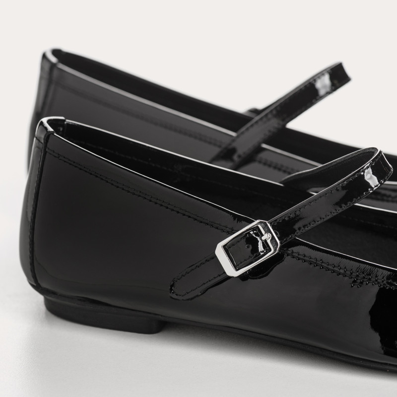Mary Janes Honor cuir vernis – couleurs pastel & pop | Reqins