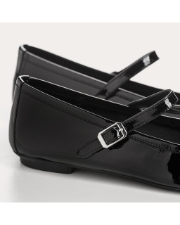 Mary Janes Honor cuir vernis – couleurs pastel & pop | Reqins