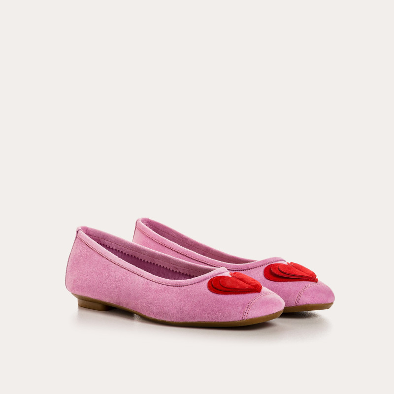 Ballerinas Holove Leather Velvet - Elegance & Comfort | Reqins