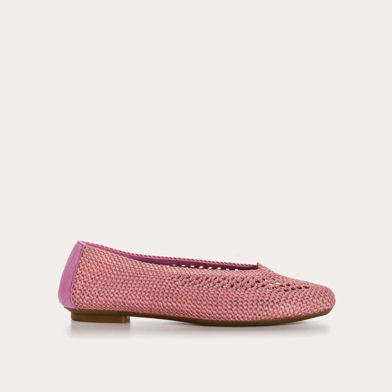 Hanaba braided crochet ballerinas