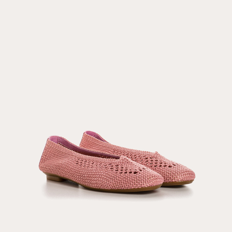 Hanaba Openwork Crochet Ballerinas | Reqins