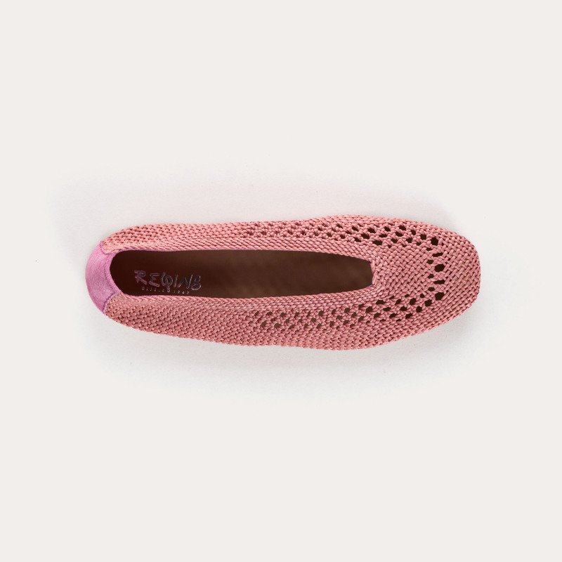 Hanaba Openwork Crochet Ballerinas | Reqins