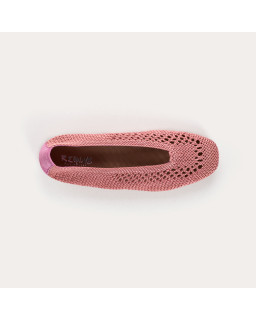 Hanaba braided crochet ballerinas