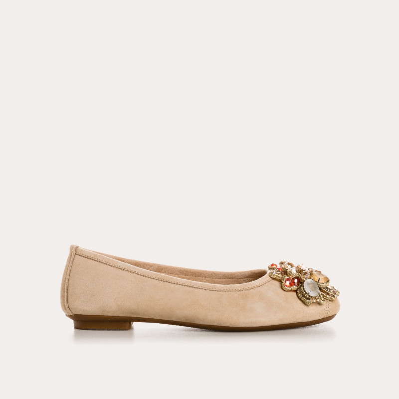 Ballerinas Hezia | Suede elegance signed Reqins