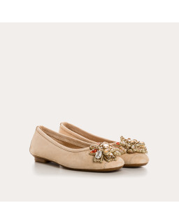 Ballerinas Hezia | Suede elegance signed Reqins