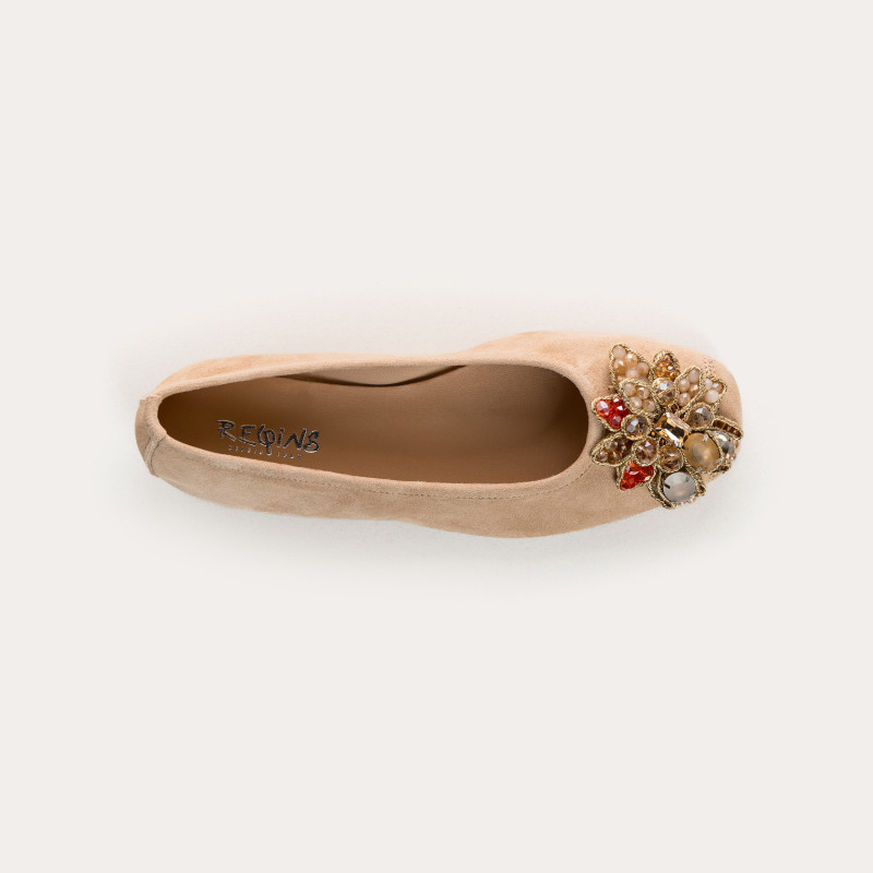 Ballerinas Hezia | Suede elegance signed Reqins