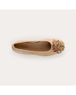 Ballerinas Hezia | Suede elegance signed Reqins
