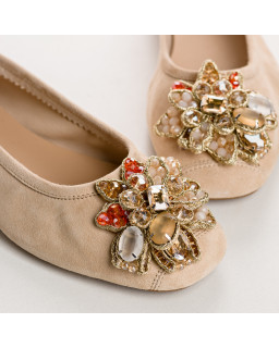 Ballerinas Hezia | Suede elegance signed Reqins