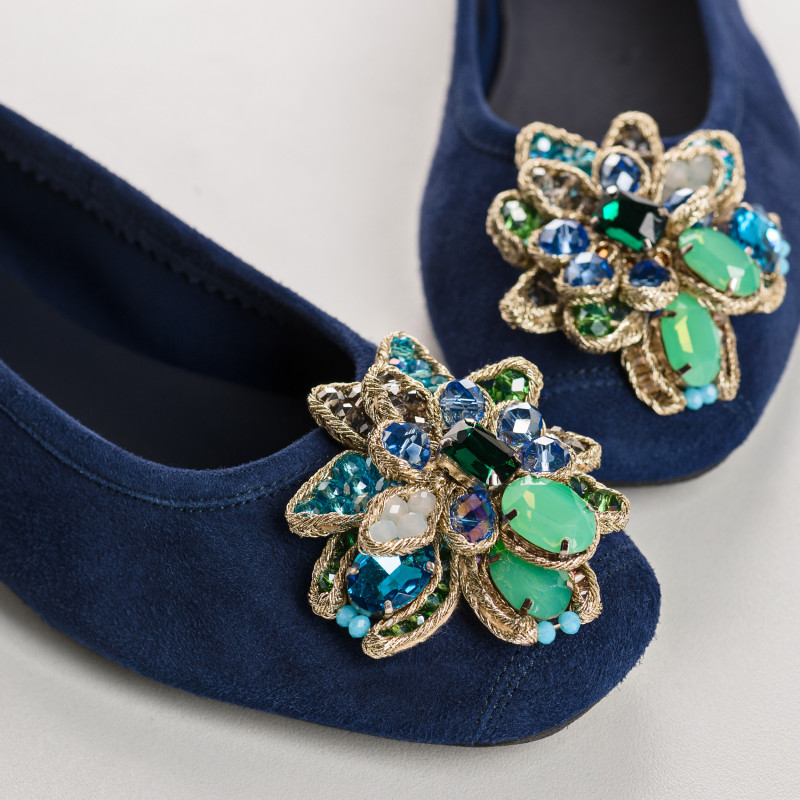 Ballerinas Hezia | Suede elegance signed Reqins