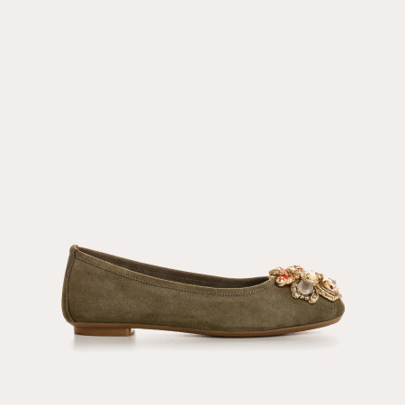 Ballerinas Hezia | Suede elegance signed Reqins
