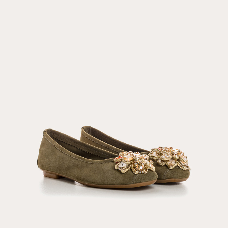 Ballerinas Hezia | Suede elegance signed Reqins
