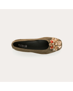 Ballerinas Hezia | Suede elegance signed Reqins