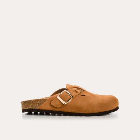 MULES MEDINA CUIR VELOURS