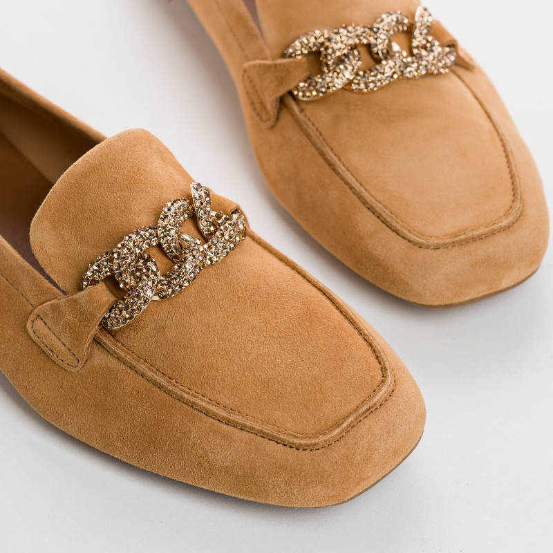 Loafers Holding in suede - Allure Preppy
