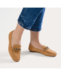Loafers Holding in suede - Allure Preppy