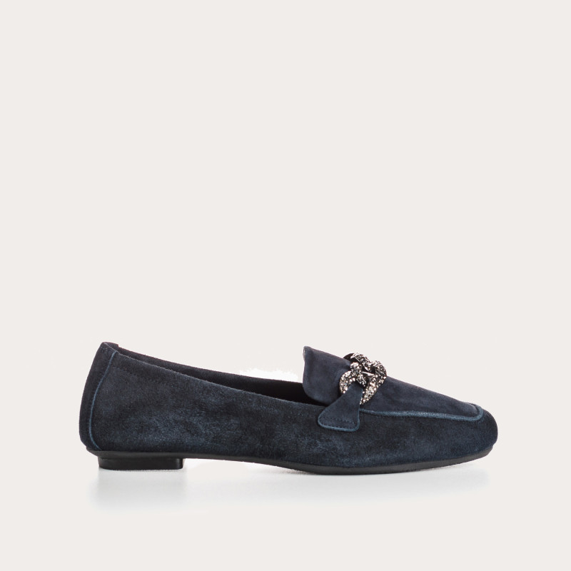 Loafers Holding in suede - Allure Preppy