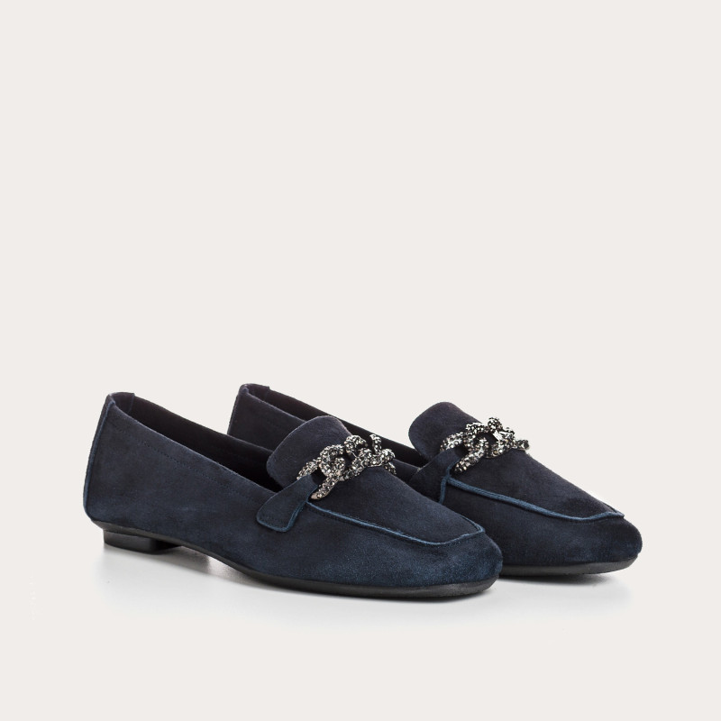Loafers Holding in suede - Allure Preppy