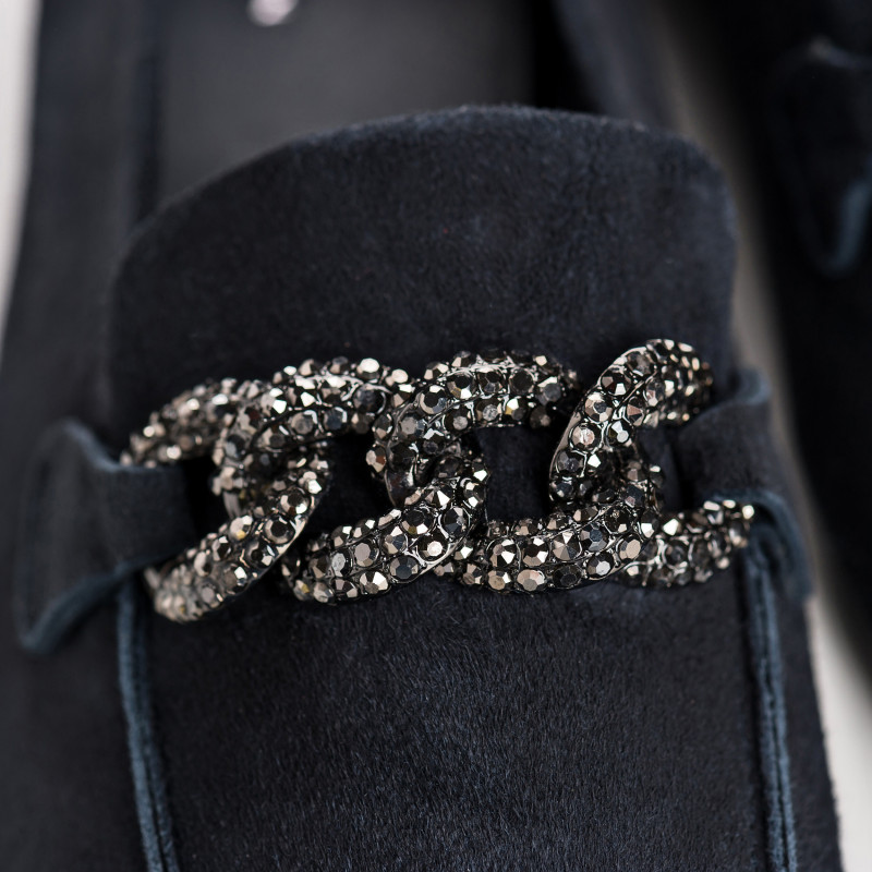 Loafers Holding in suede - Allure Preppy