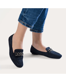 Loafers Holding in suede - Allure Preppy
