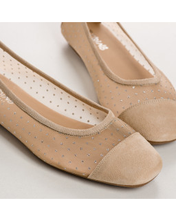 Ballerines HALCINE - chaussures femme en tulle | REQINS