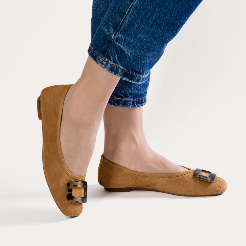 Halmane Ballerinas Suede | Reqins
