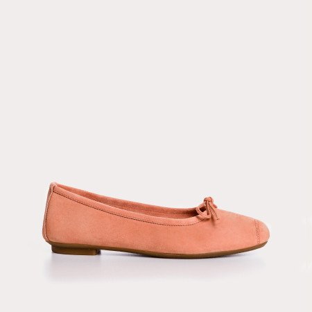 Harmony soft suede ballerinas