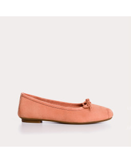 Harmony soft suede ballerinas