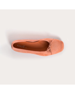 Ballerines Harmony en cuir velours souple | Reqins