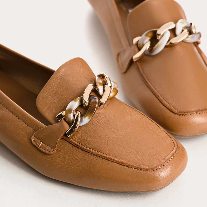 Leather Jewel Leather Moccasins - Horel | Reqins