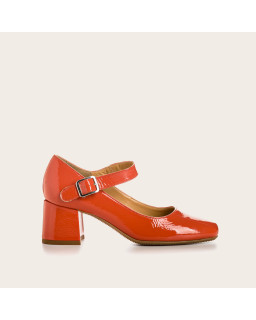 Naplak Leather Mary Janes Leather Pumps - Galante | Reqins