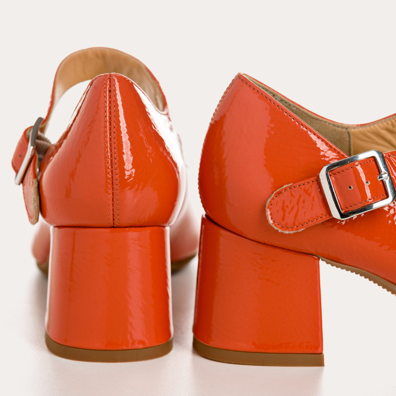 Naplak Leather Mary Janes Leather Pumps - Galante | Reqins