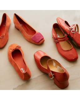 Escarpins Babies Femme Cuir Naplak - GALANTE | Reqins