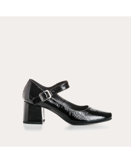 Naplak Leather Mary Janes Leather Pumps - Galante | Reqins