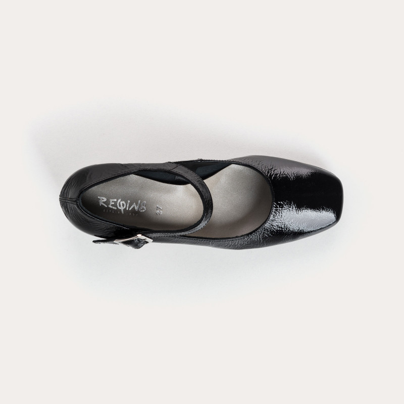 Naplak Leather Babies Leather Pumps - Galante | Reqins