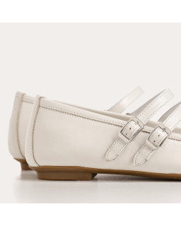 Holga Mary Janes Naplak Varnish Leather | Retro Elegance & Comfort - Reqins