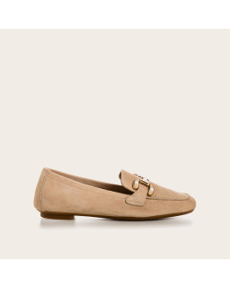 Suede horphetic moccasins | Sweet Elegance & Comfort - Reqins