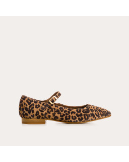 Texane Leopard Mary Janes | Reqins