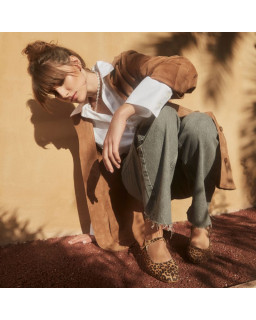 Texane Leopard Mary Janes | Reqins