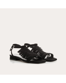 Cuba Velvet Leather Sandals - Bohemia - Refrigerator - Reqins