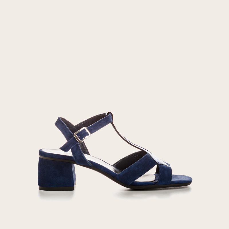 Velvet and Metallic Leather Oslo Sandals | Elegance & Comfort - Reqins