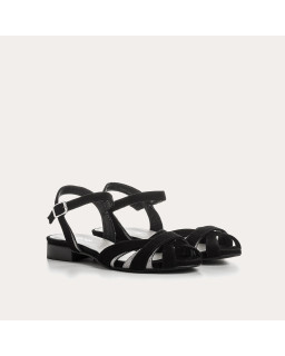 Sandales Palma en cuir velours éclat – Élégance & confort | Reqins