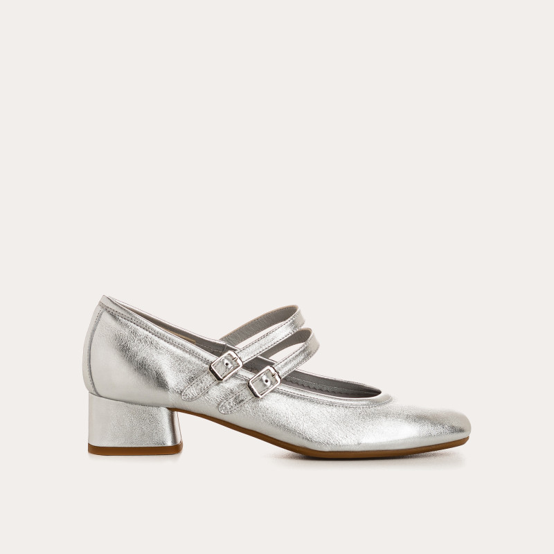 KRISTEN METALLICS HEELED MARY JANES | Reqins