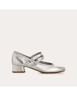 KRISTEN METALLICS HEELED MARY JANES | Reqins