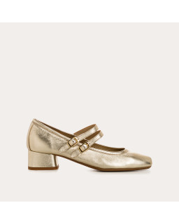 KRISTEN METALLICS HEELED MARY JANES | Reqins