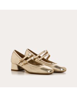 KRISTEN METALLICS HEELED MARY JANES | Reqins